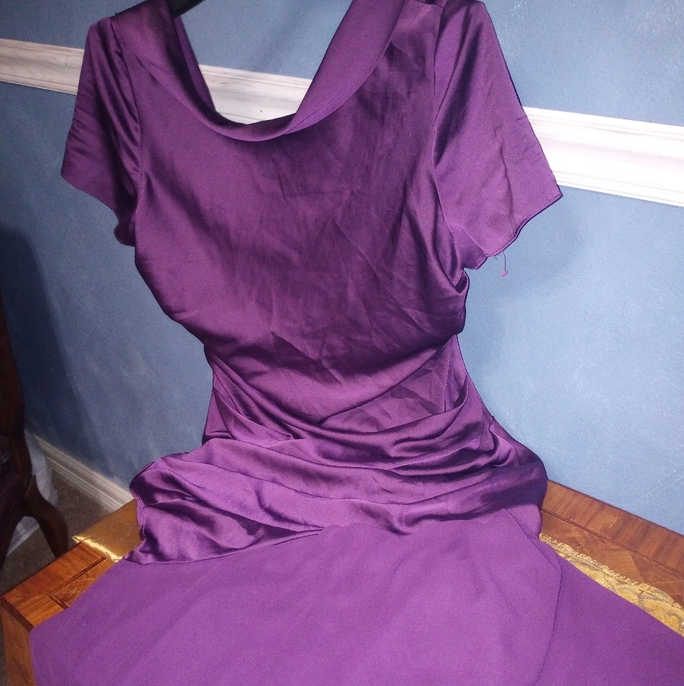 Alex Evening Maxi Purple Dress